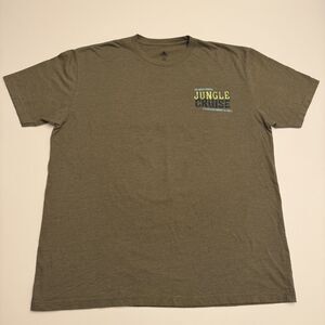 Disney The World Famous Jungle Cruise T Shirt Mens 2XL Brown Graphic Tee